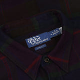 Classic Fit Plaid Twill Long Sleeve Workshirt