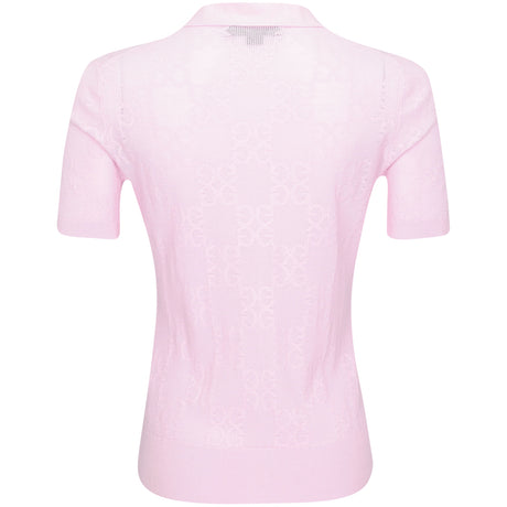 Women's Pointelle G Sweater Polo