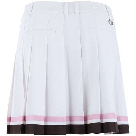 Women's Color Tipping Pleats Skort