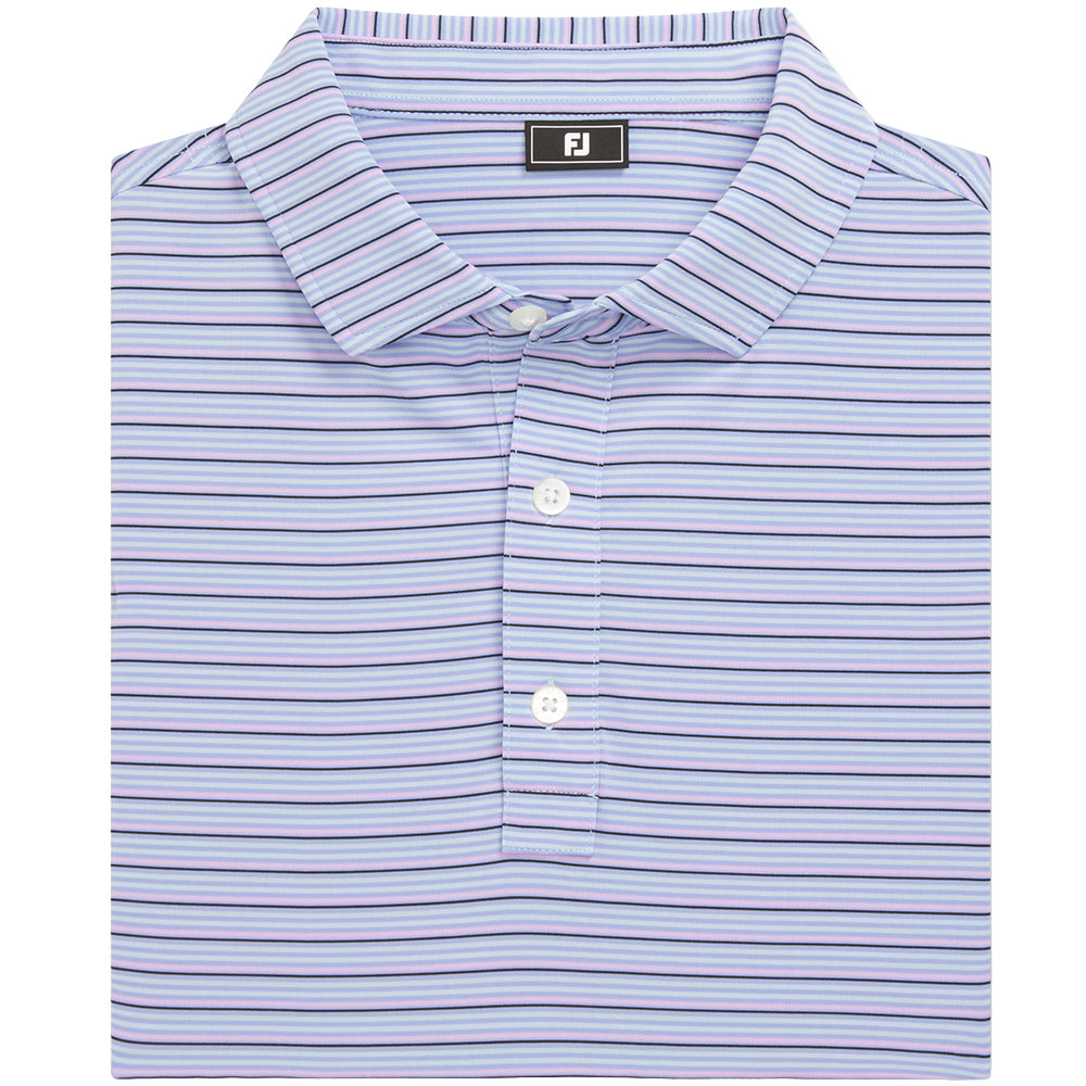 Multi-Stripe Lisle Polo