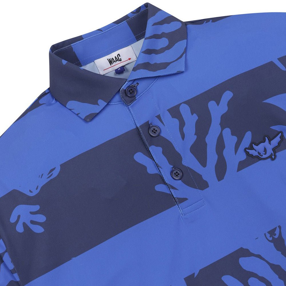 Athletic Fit Ocean Block Polo Shirt - Fairway Styles