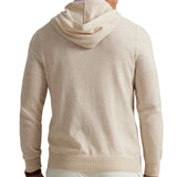 Washable Cashmere Hooded Sweater