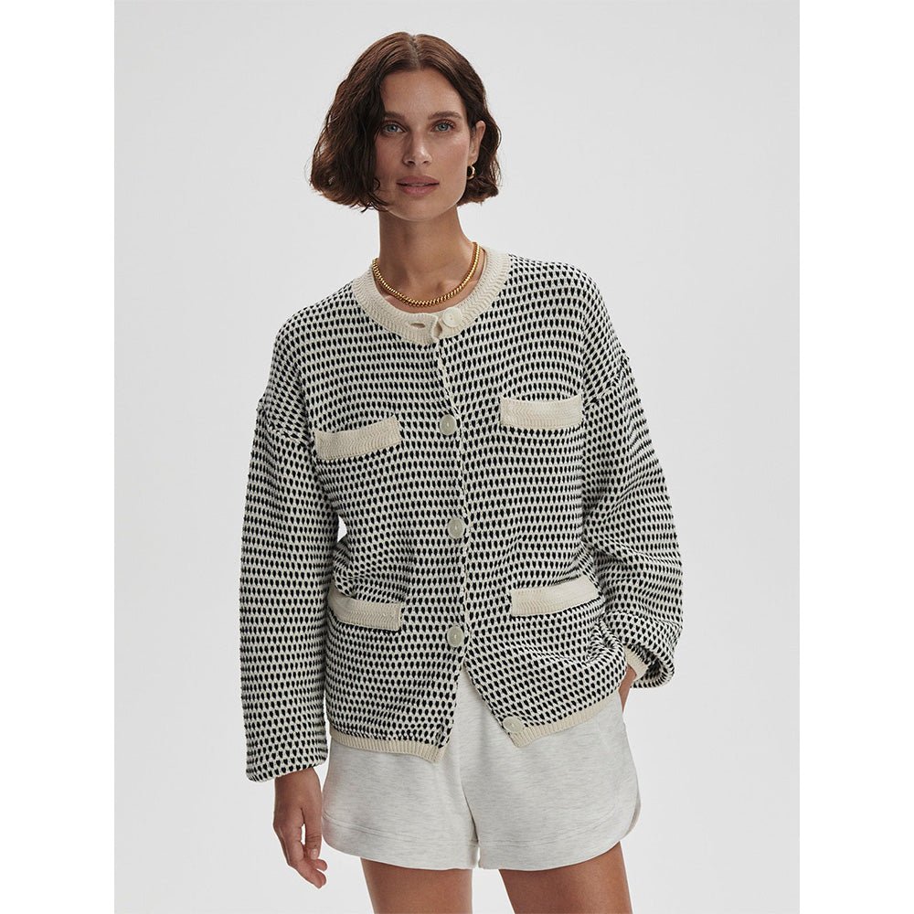 Women's Tidewell Textured Knit Jacket - Fairway Styles