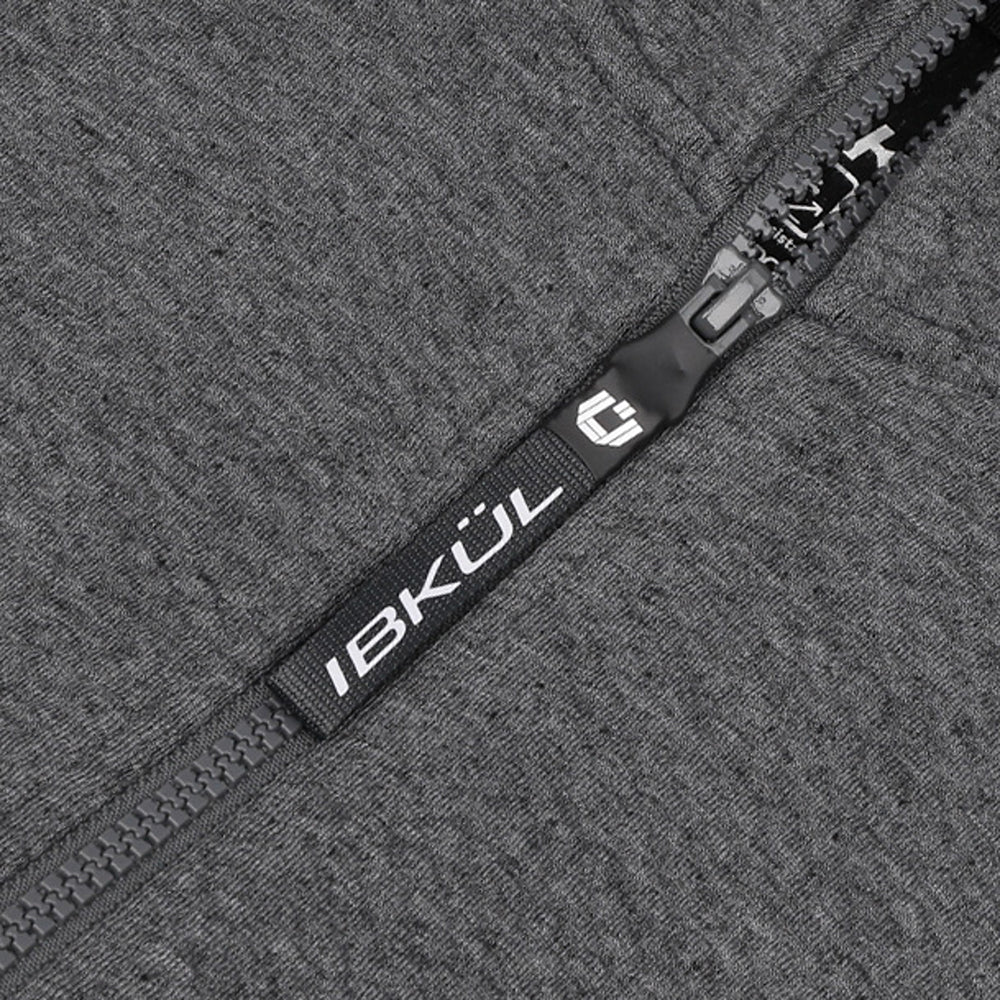 Women's Popcorn Stitch Full Zip Hoodie - Solid