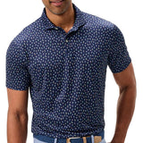Performance Jersey Polo - Pop Tails Print