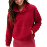 Women's Olympia Sherpa Pop Over Pullover