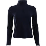 Women's Fitted Rib 1/4 Zip Pullover