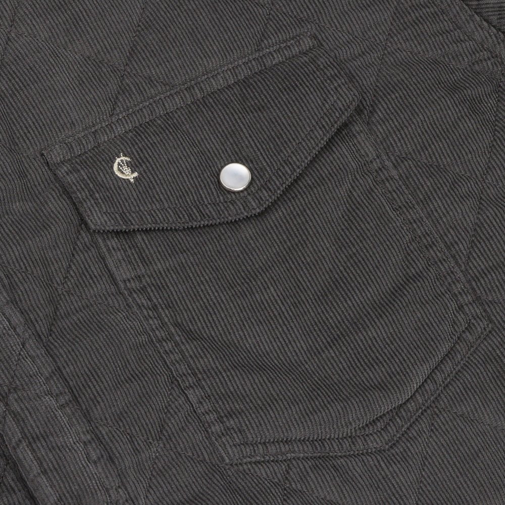 Corduroy Quilted Shacket - Fairway Styles