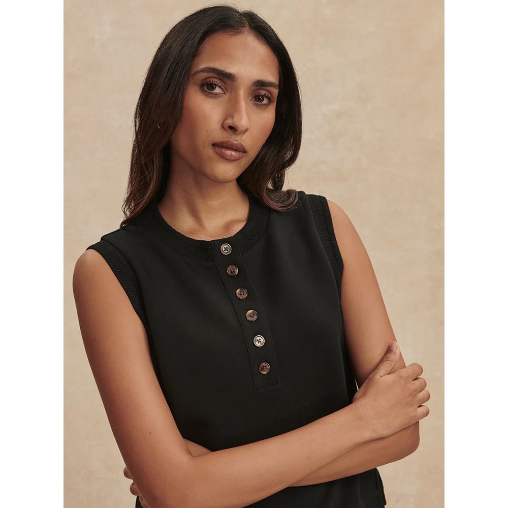 Women's Marla Button Placket Tank Top