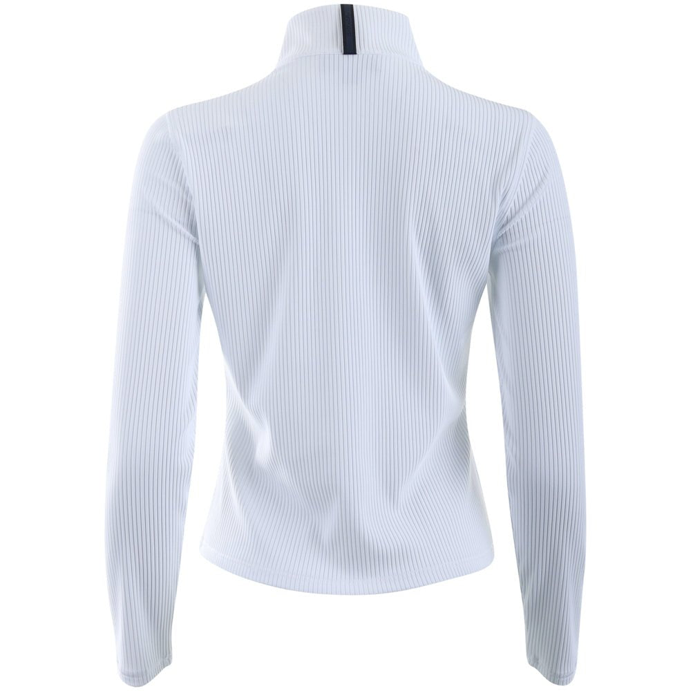 Women's Fitted Rib 1/4 Zip Pullover