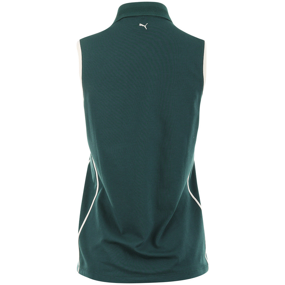 PUMA x Arnold Palmer Women's Modalon Piped Sleeveless Polo