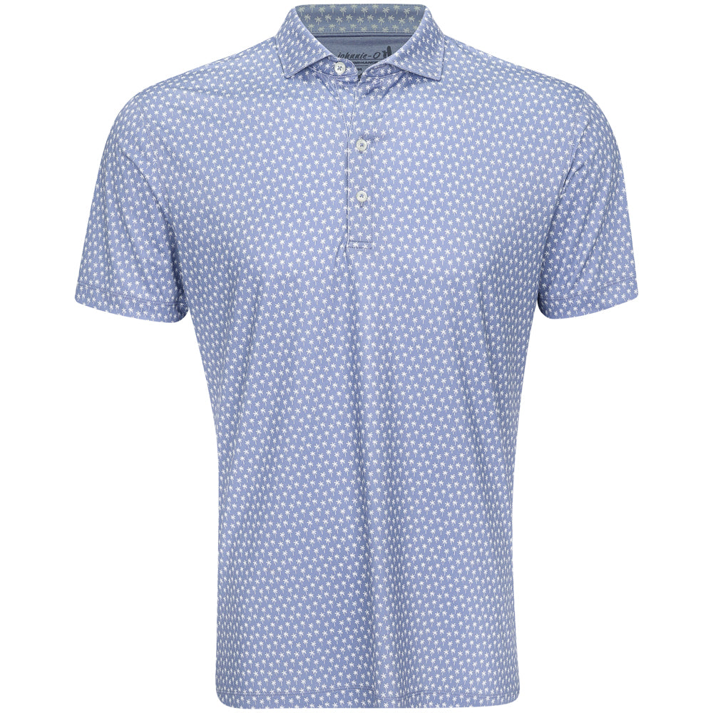 Performance Jersey Polo - Areca Palm Print