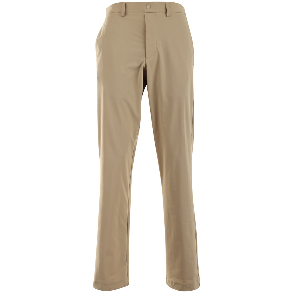 Stretch Knit Woven Pants