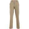Stretch Knit Woven Pants