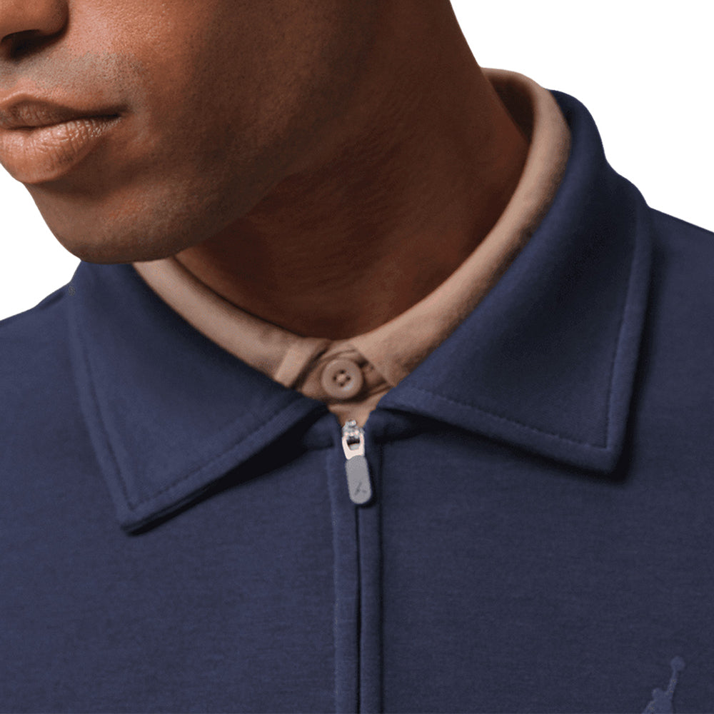 Collared Long Sleeve 1/2 Zip Top