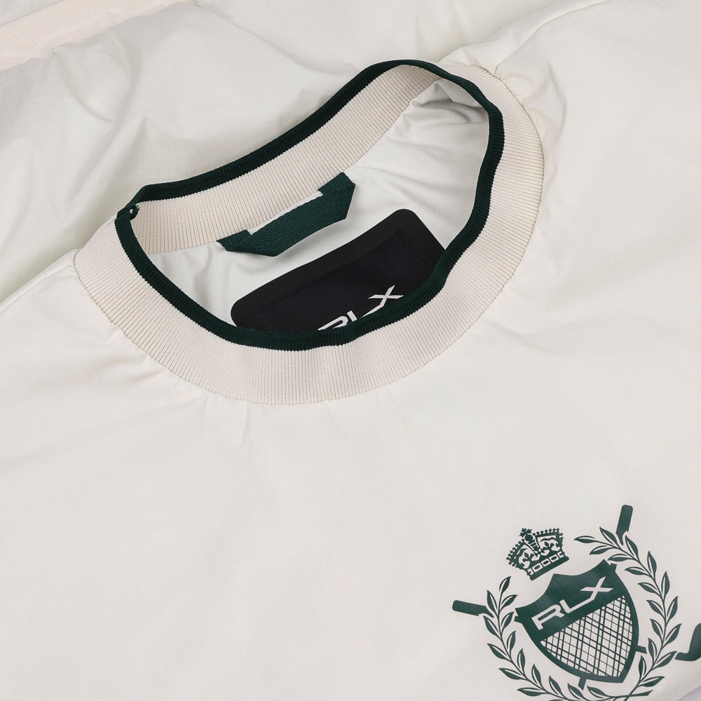 Stretch Hybrid Graphic Crewneck Sweater