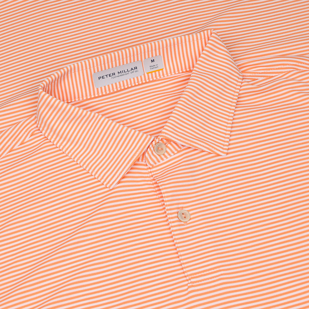 Featherweight Market Stripe Performance Polo