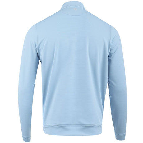 Perth Sugar Stripe Performance 1/4 Zip Pullover - Fairway Styles