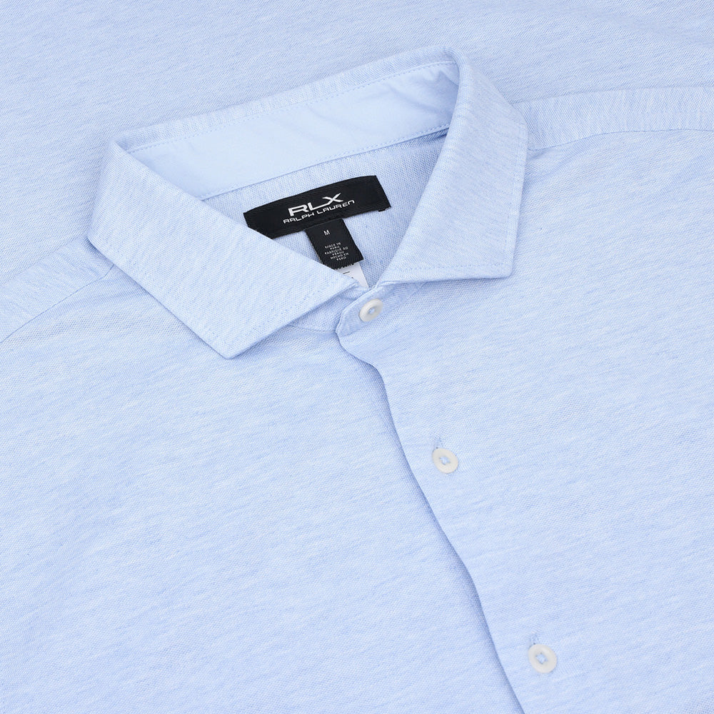 Slim Fit Performance Pique Long Sleeve Shirt