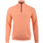 Mesh 1/4 Zip Pullover - Sunset Orange Heather