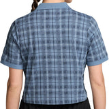 Women's Nike Fairway Fresh Dri-FIT Tartan Polo