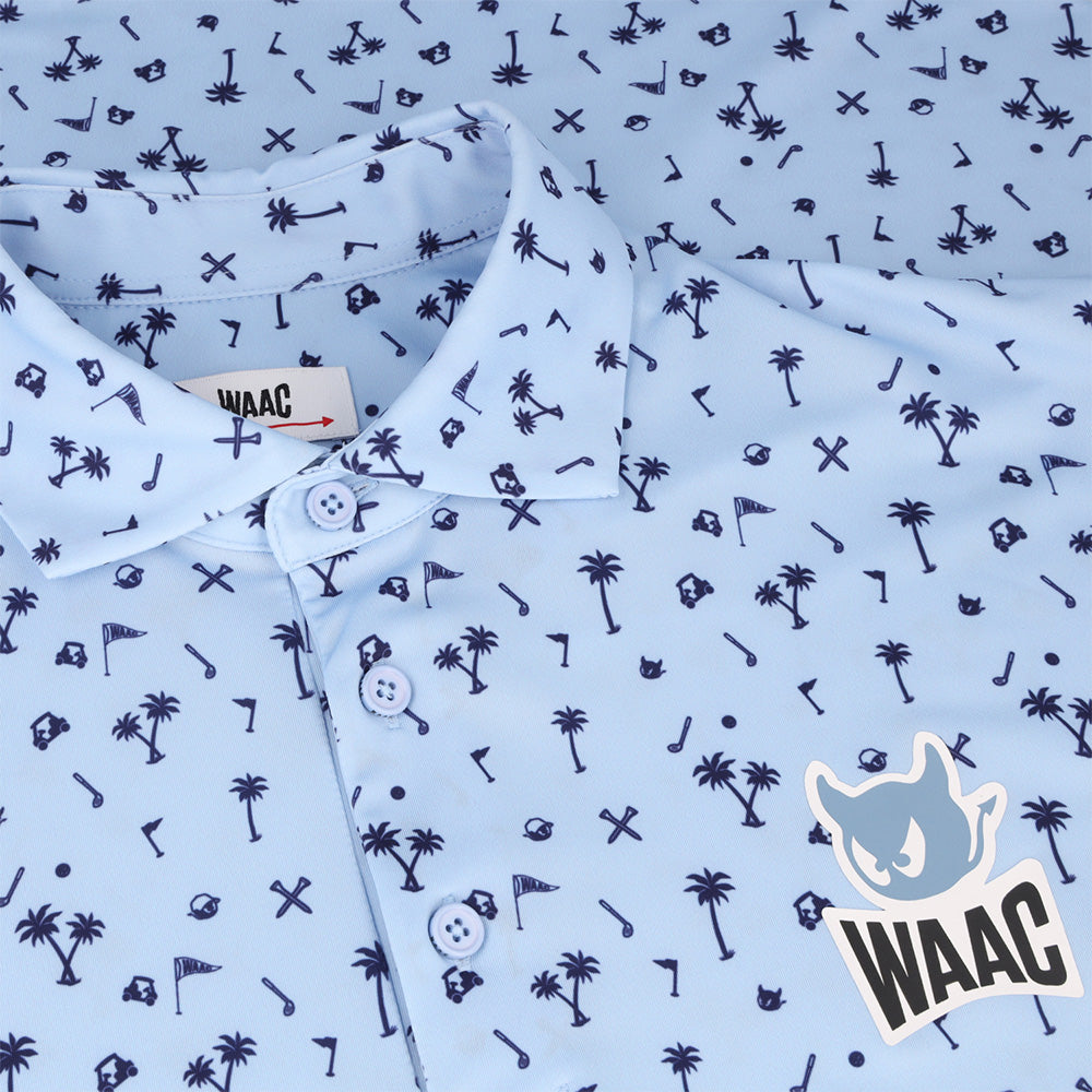 Allover Motif Polo