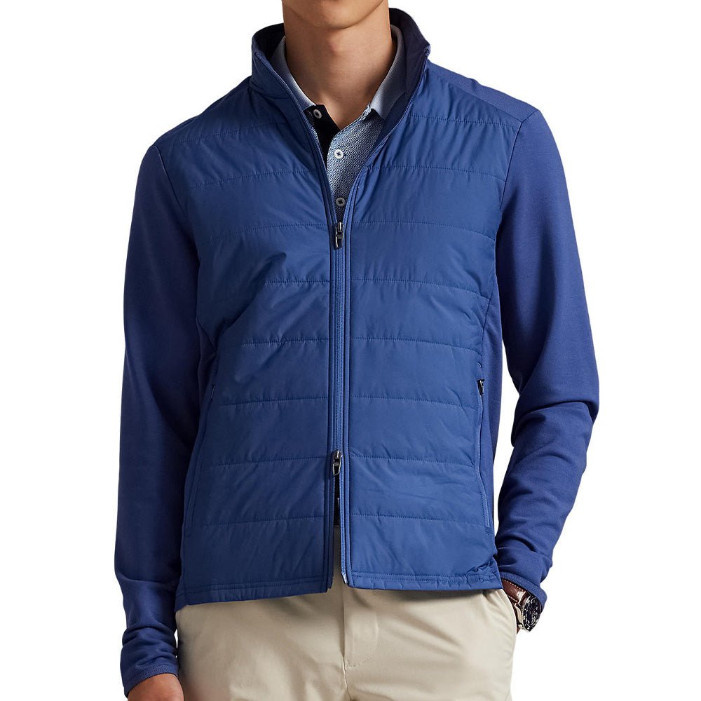 Hybrid Mock Neck Jacket - Fairway Styles