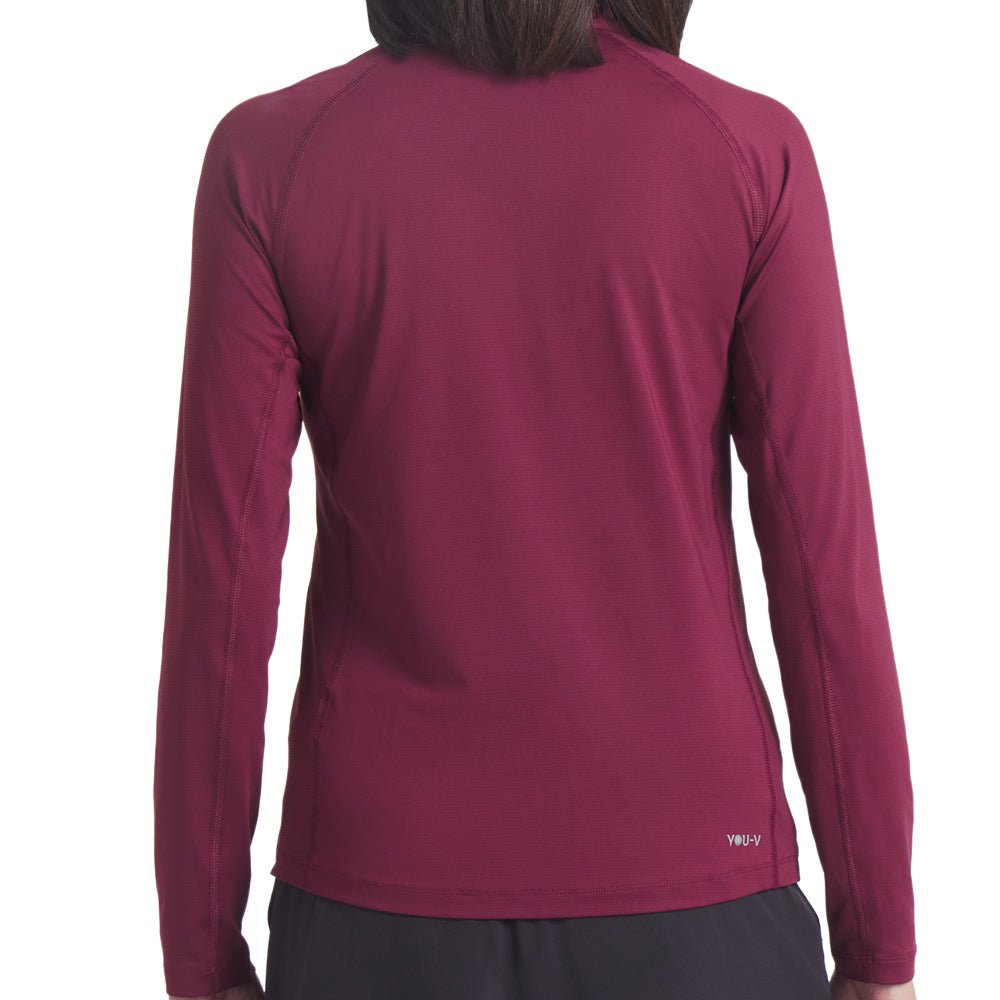 Women's YOU V Brr Solid 1/4 Zip Pullover - Fairway Styles