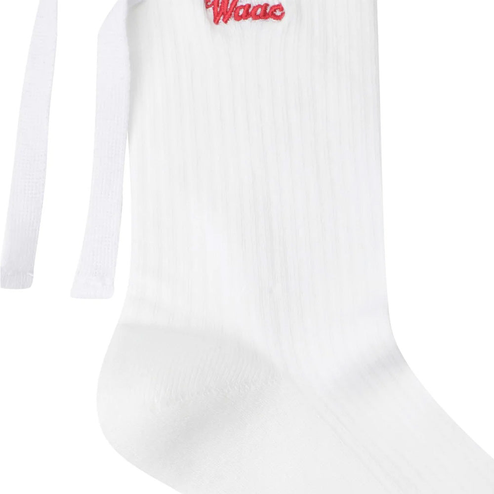 Women's Check Ribbon Socks