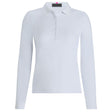 Women's Ribbed Tech Nylon Long Sleeve Polo - Fairway Styles