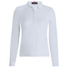 Women's Ribbed Tech Nylon Long Sleeve Polo - Fairway Styles