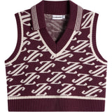 Women's Phoebe Jacquard Knit Polo Vest