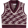 Women's Phoebe Jacquard Knit Polo Vest