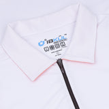 Women's Color Block Print Sleeveless Polo