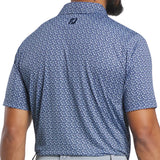 Floral Lisle Polo