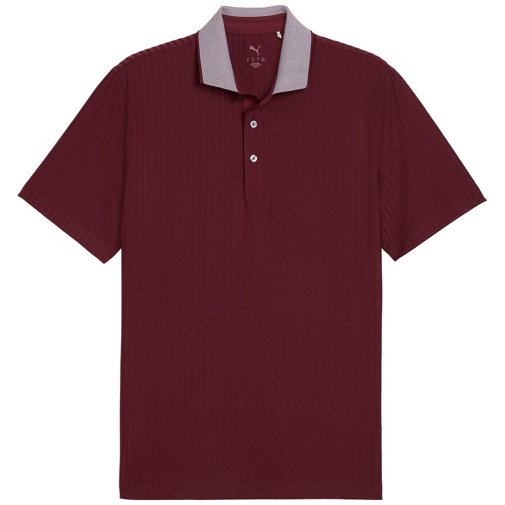 MATTR Stripe Jacquard Polo - Fairway Styles