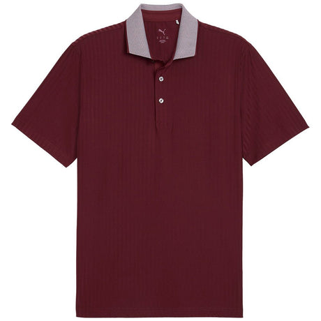 MATTR Stripe Jacquard Polo - Fairway Styles