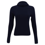 Women's Cable - Knit Snood Pullover - Fairway Styles