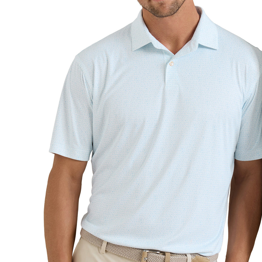 Featherweight Hoops Performance Polo