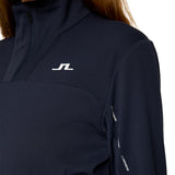 J.Lindeberg Women's Harmony 1/4 Zip Mid Layer
