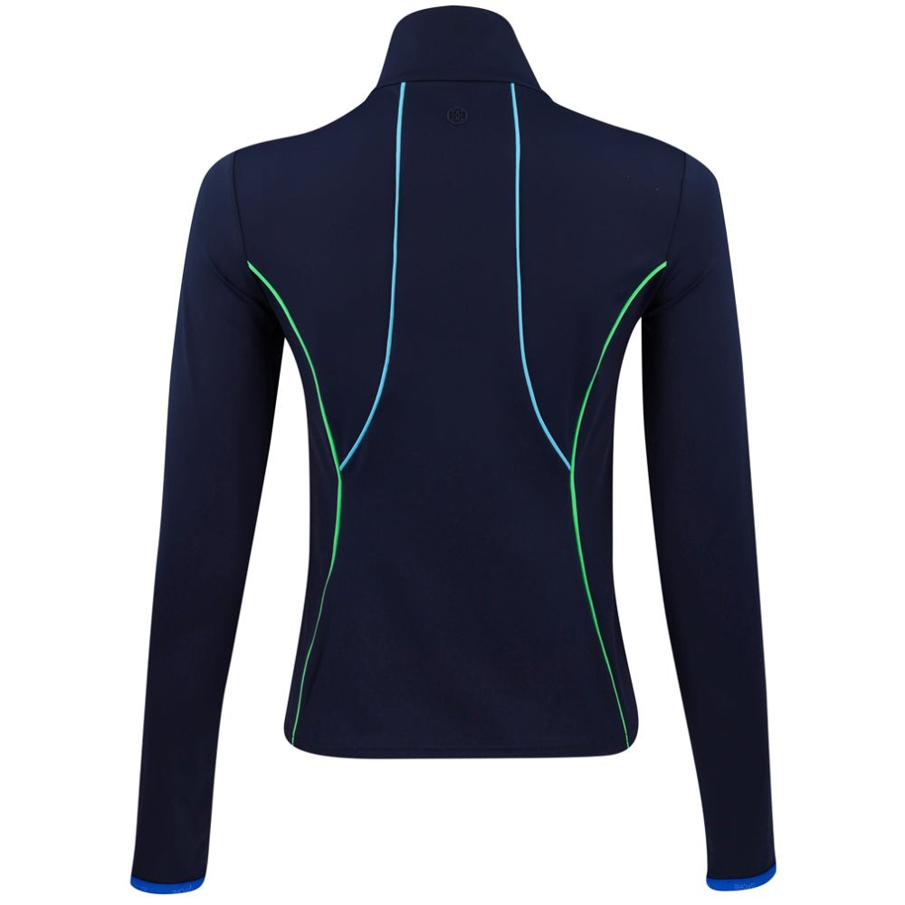 Women's Stretch Nylon Interlock Tipped Midlayer - Fairway Styles