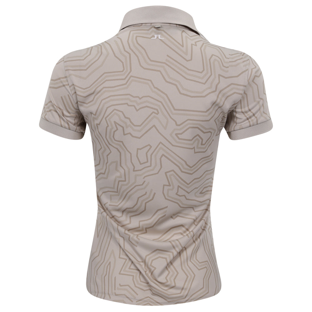 Women's Tour Tech Print Polo