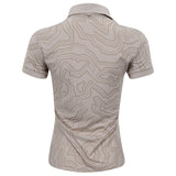 Women's Tour Tech Print Polo