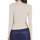 Women's Rally Long Sleeve Mock Neck Top