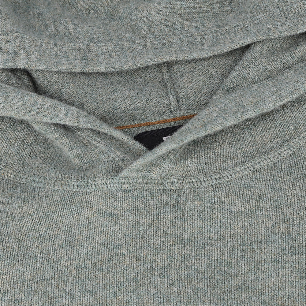 Washable Cashmere Hooded Sweater