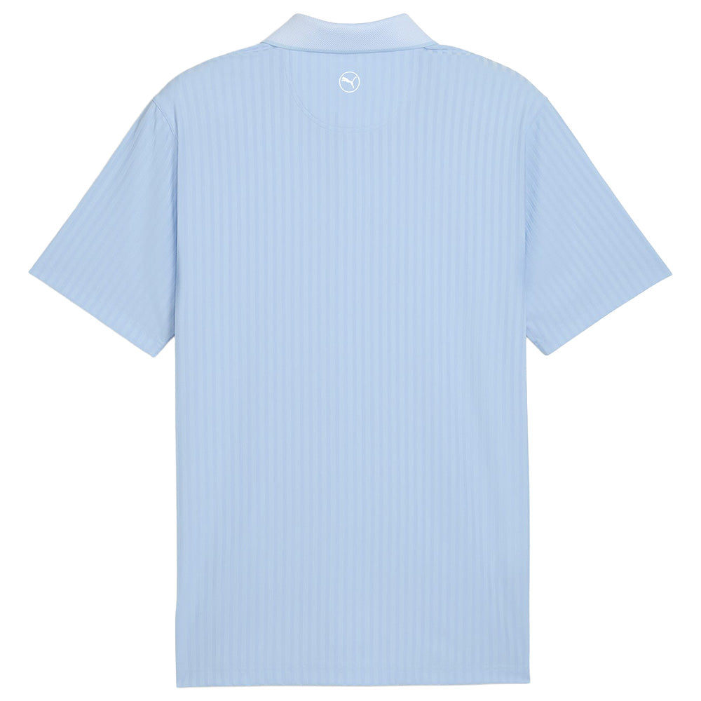 MATTR Stripe Jacquard Polo