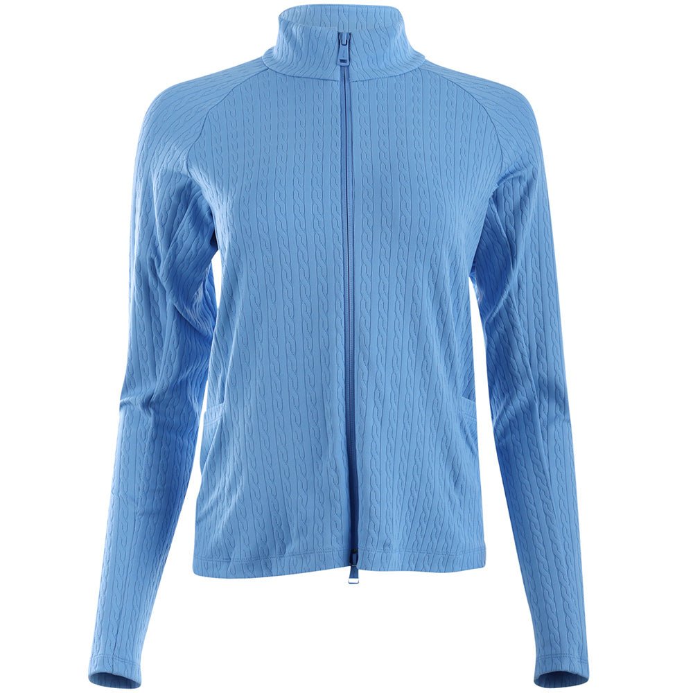 Women's Cable Stretch-Jacquard Jacket