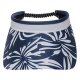 Women's Print Visor With Adjustable Coil
