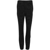 Women's Polka-Dot Stretch-Twill Pants