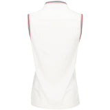 Women's Tailored Fit Pique Sleeveless Shirt